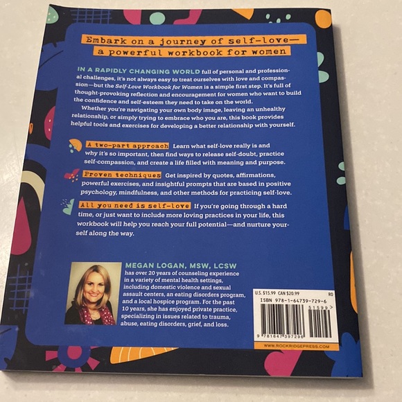 Self-Love Workbook for Women Release Self-Doubt, Build Self-Compassion Paperback - Picture 2 of 2